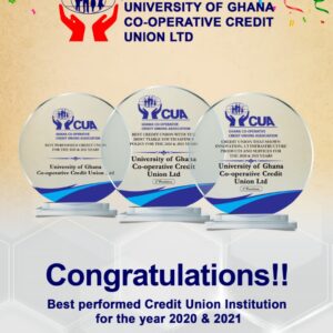 Best Performed Credit Union for the 2020 & 2021 Years